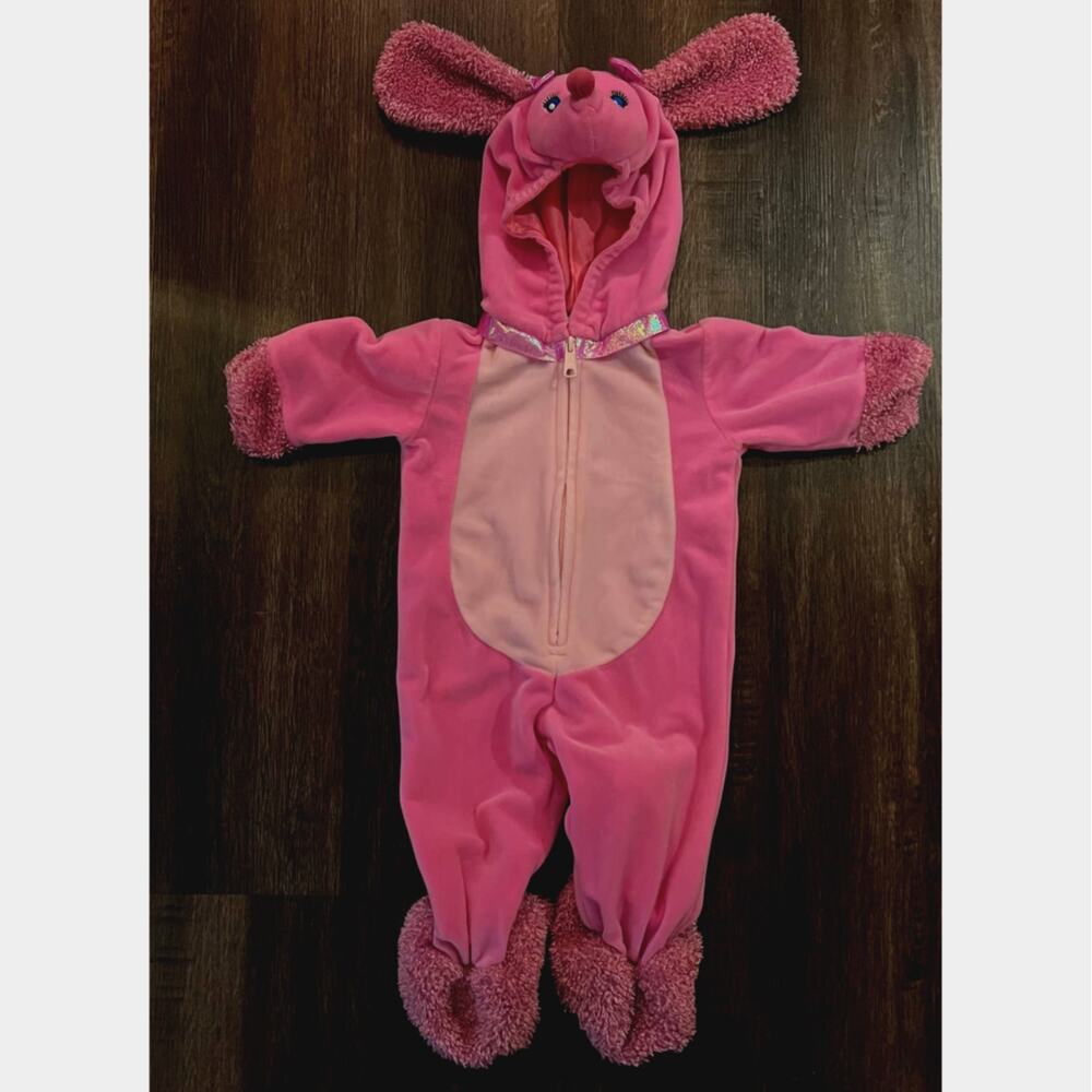Miniwear Pink Poodle Costume Size 6-9 Months